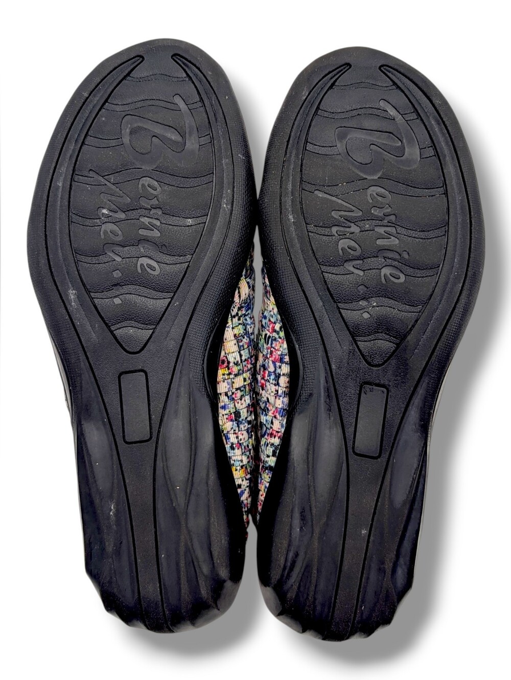 Bernie Mev BM New York Sz US 7.5 EU 38 Woven Multi-Color Confetti Ballet Flats - Picture 13 of 17